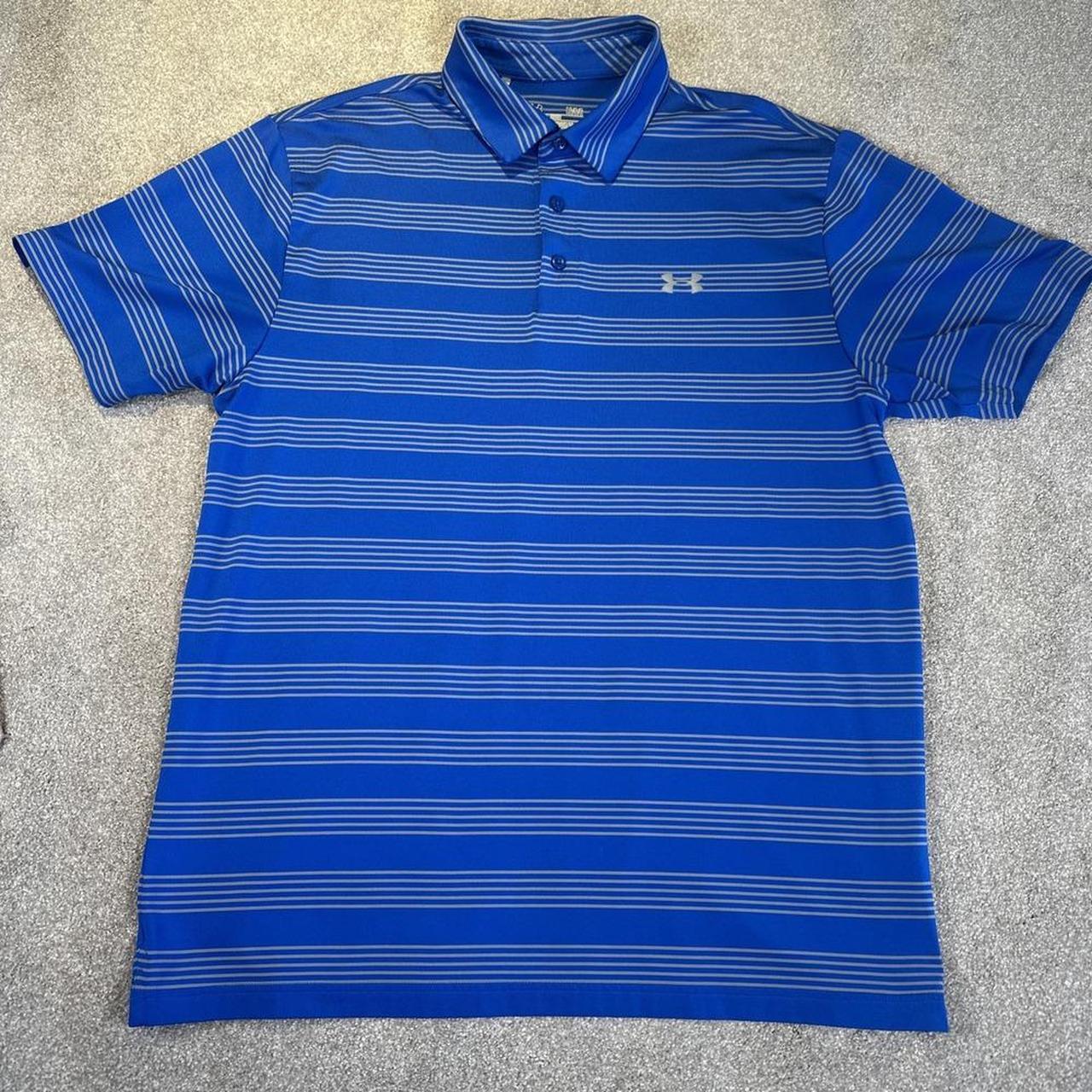 Under Armour Men's Polo shirt - Blue - L – Under Armour Polo Shirt Men Large Blue …