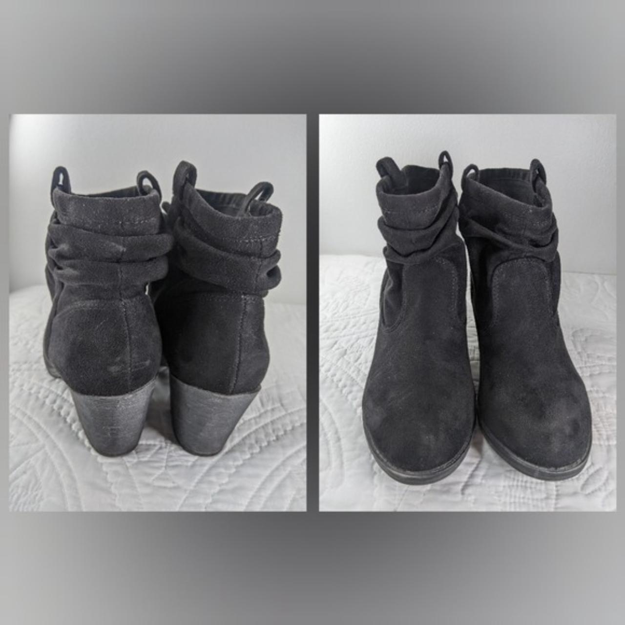 Rocket Dog Women's Black Boots Depop