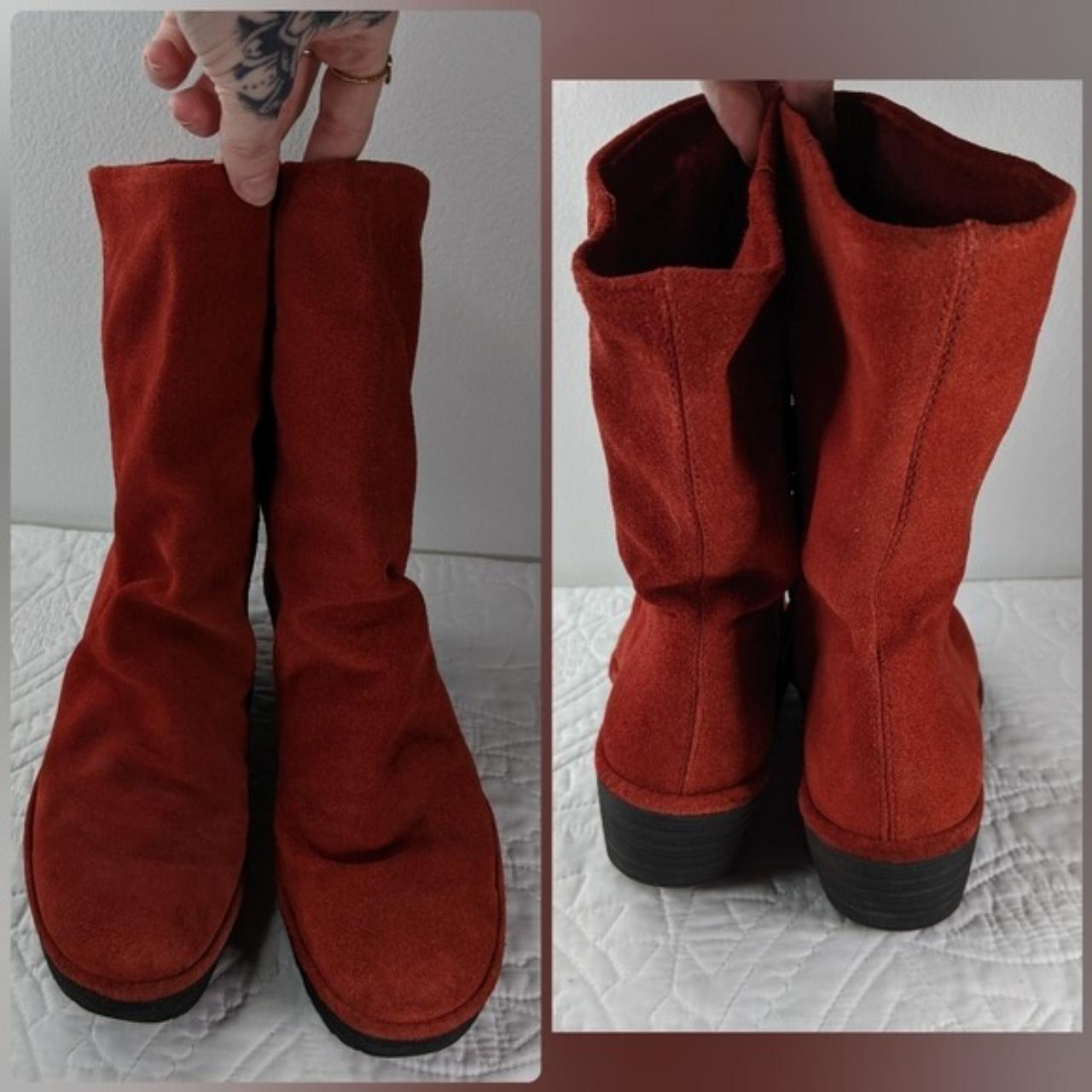 Fly London Women's Red Boots (2)