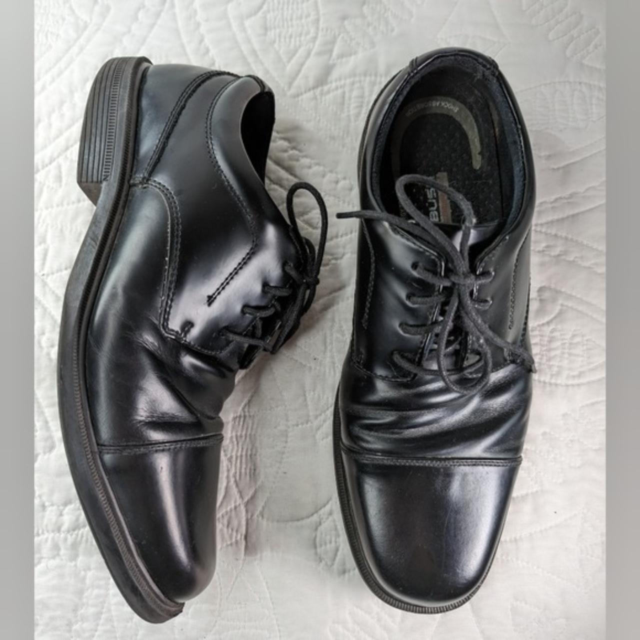 Nunn Bush Men's Black Oxfords | Depop