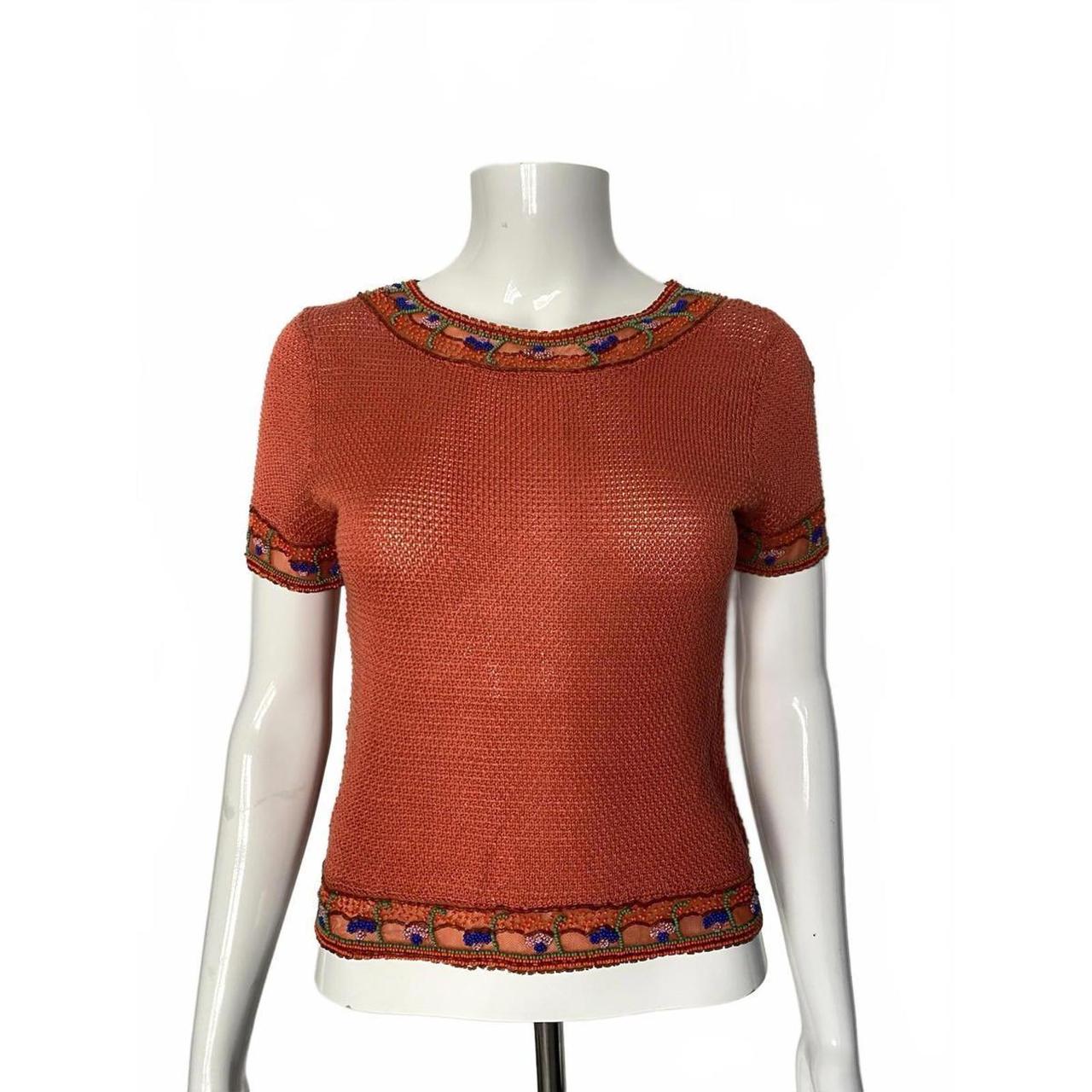 Moschino Women's Top - Orange - 4 – Moschino Chea… - image 1