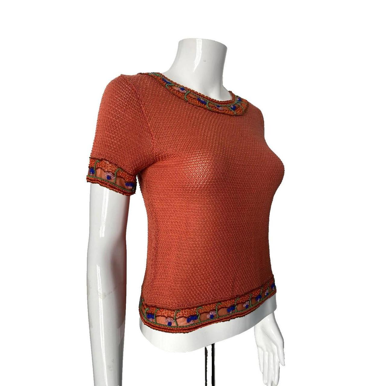 Moschino Women's Top - Orange - 4 – Moschino Chea… - image 3