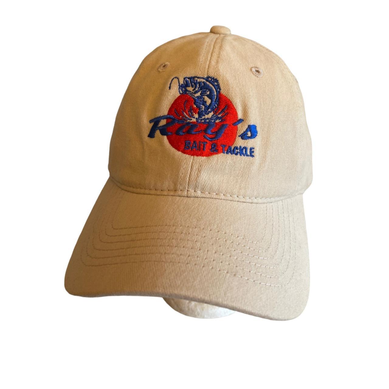 Khaki Ray's Bait & Tackle Baseball Hat Cap