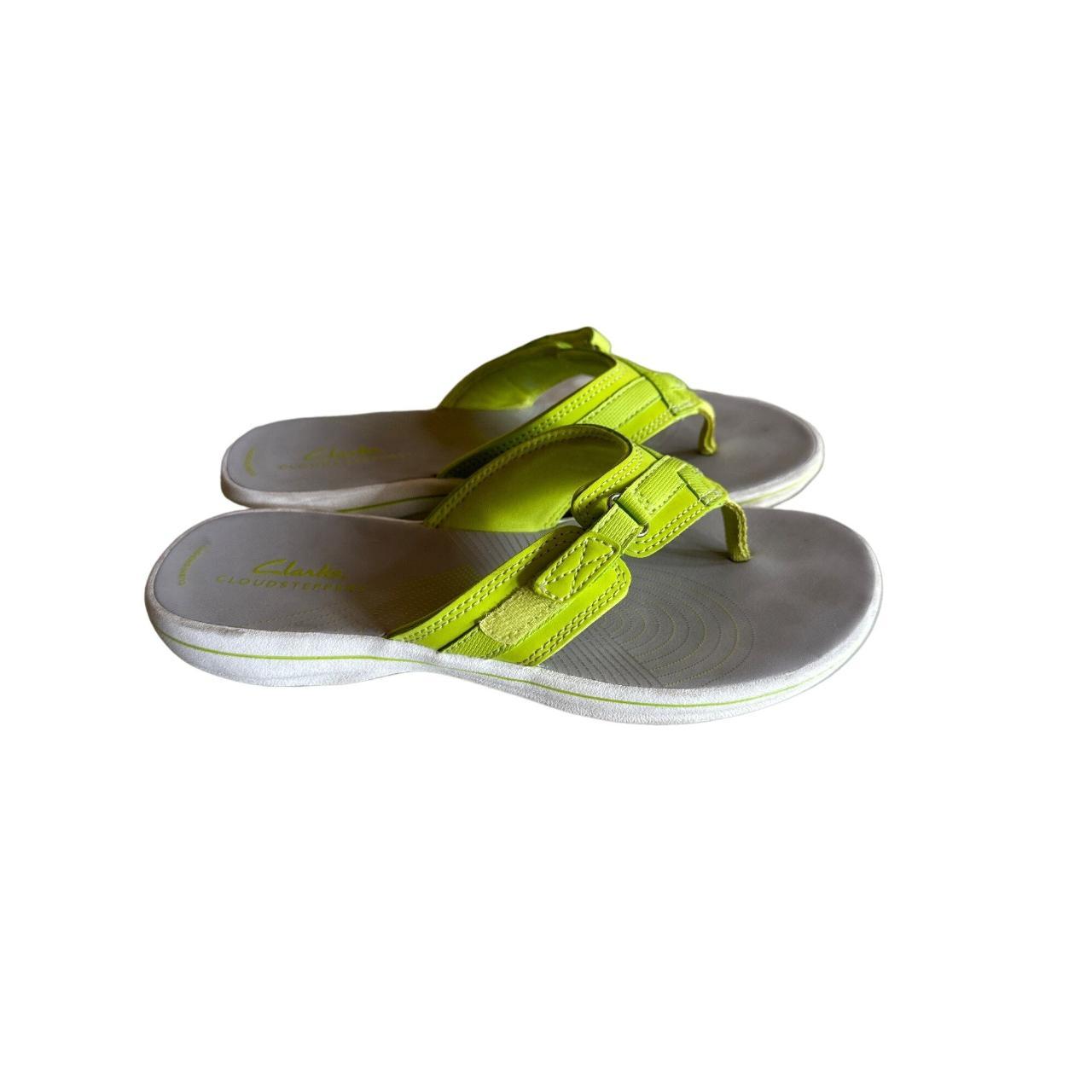 Clarks flip sales flops green