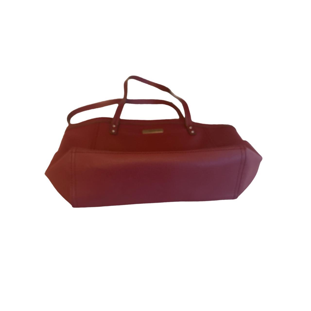 Relic Red Faux Leather Shoulder Purse Bag Zip... | Depop