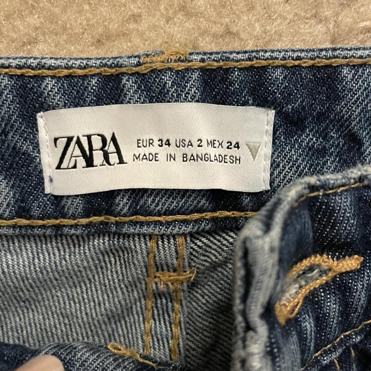 Zara Jeans Perfect Condition Too Small For Me - Depop