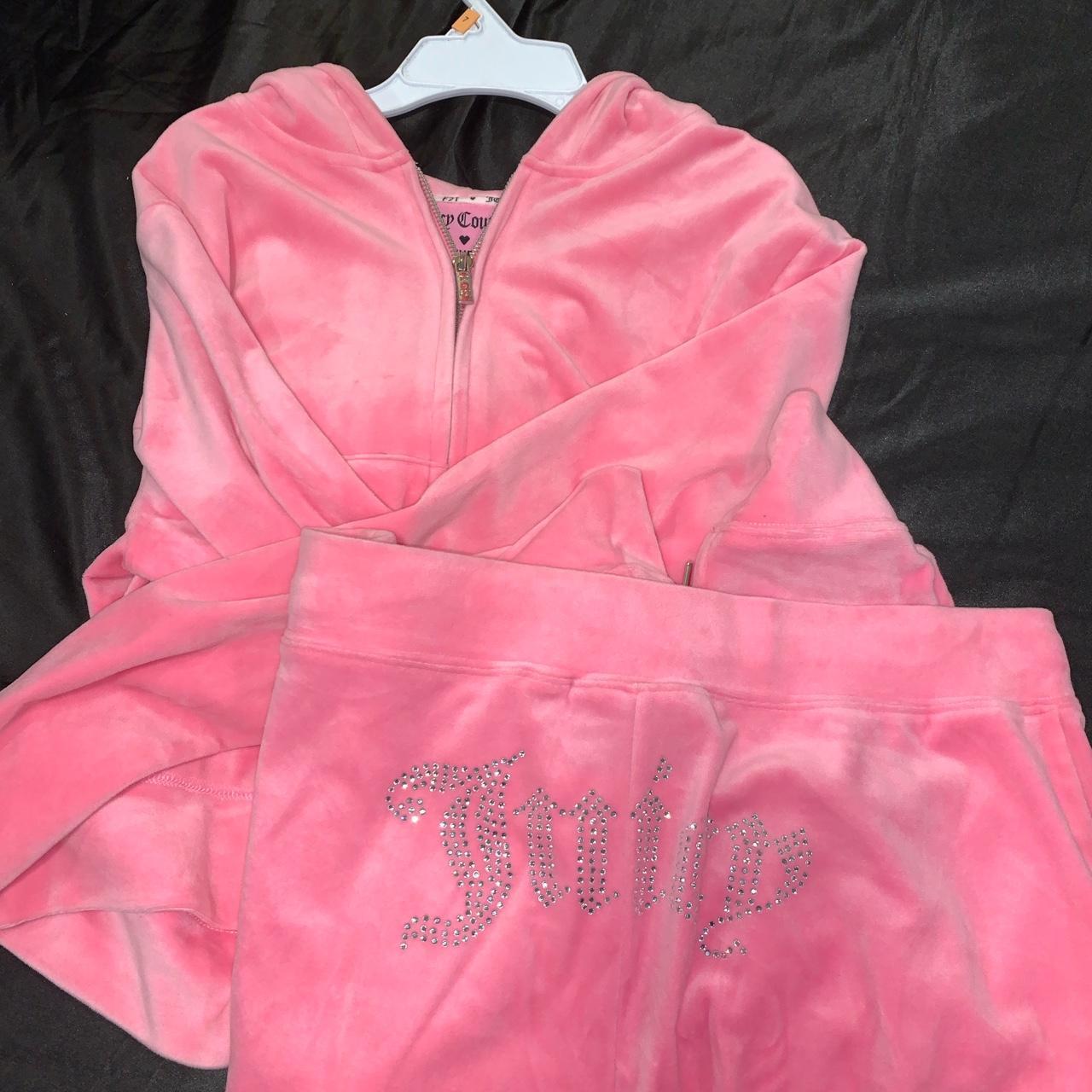 Juicy Couture Women's Pink Jumpsuit Depop