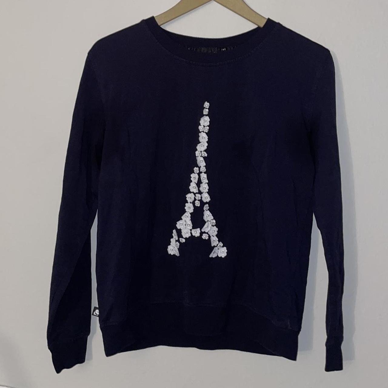 Karl lagerfeld eiffel tower sweatshirt best sale