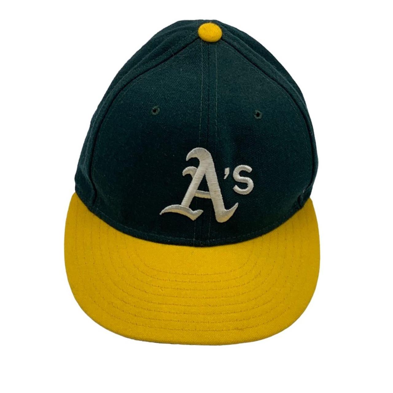 Oakland A’s Vintage newest Wool New Era Baseball Cap Size 7