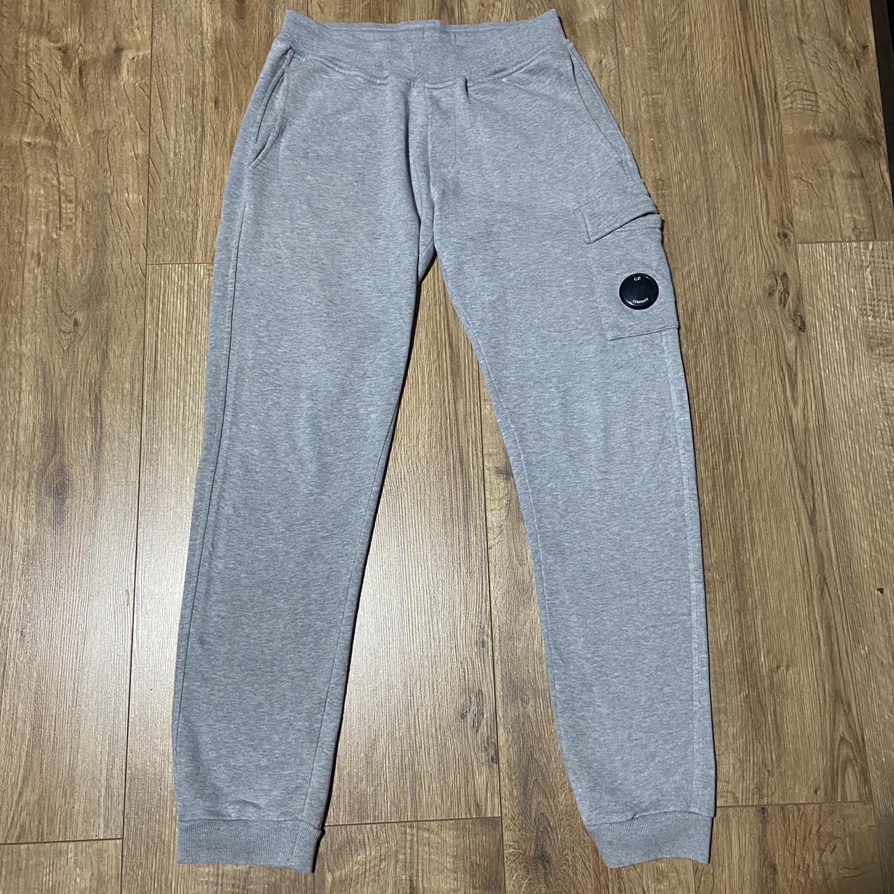 Cp Company grey cargo joggers 🧬Size Small 🧬Badge... - Depop
