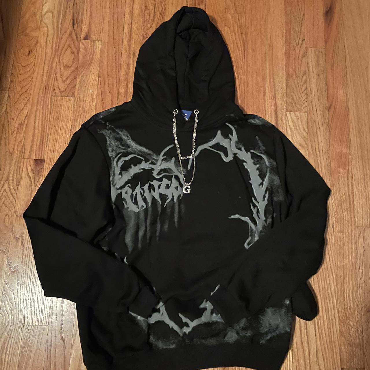 aelfric eden hoodie size large, worn twice at... - Depop