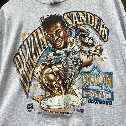 Vintage 1995 Dallas Cowboys Deion Sanders 21 Salem Sportswear 