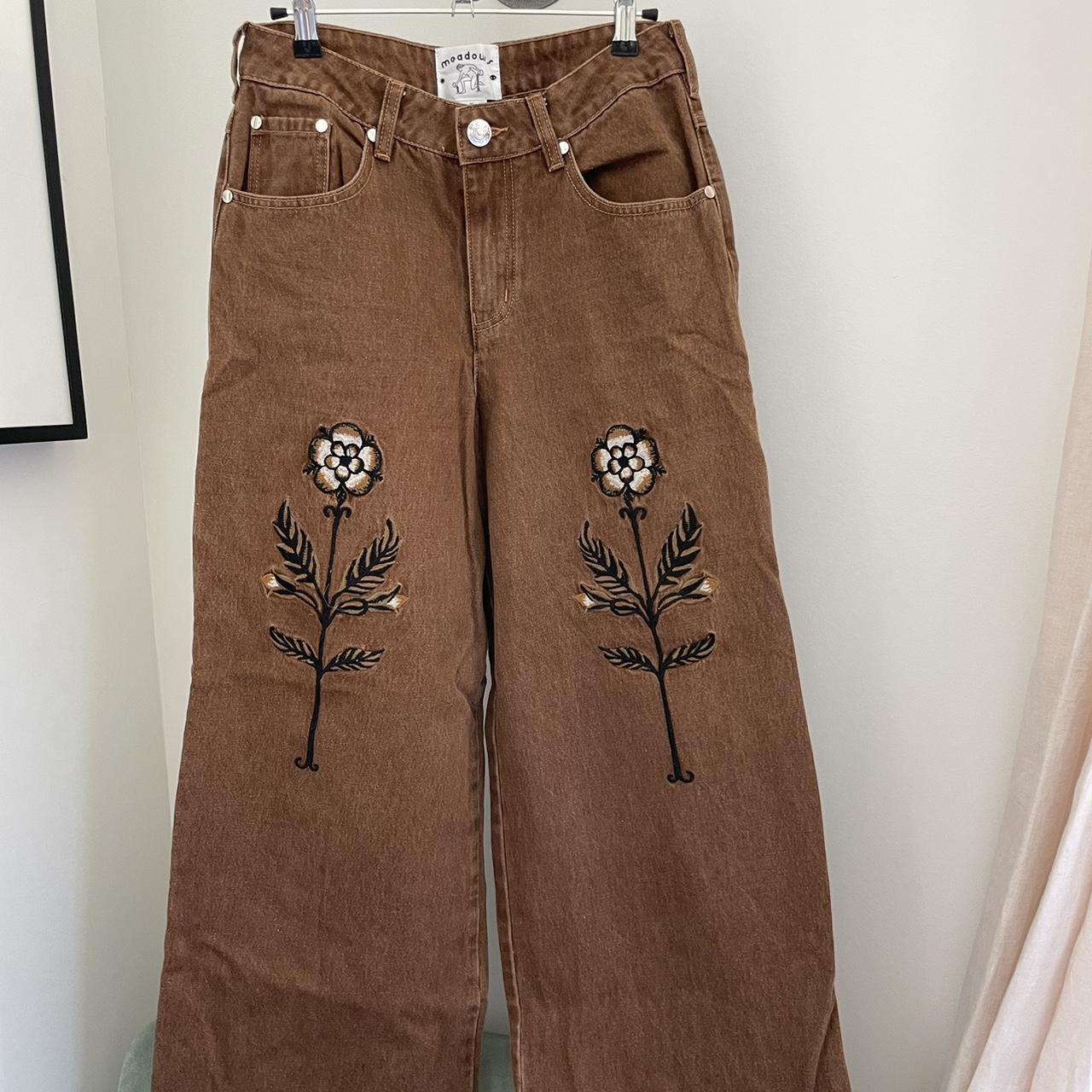 Meadows Women's multi Jeans Depop