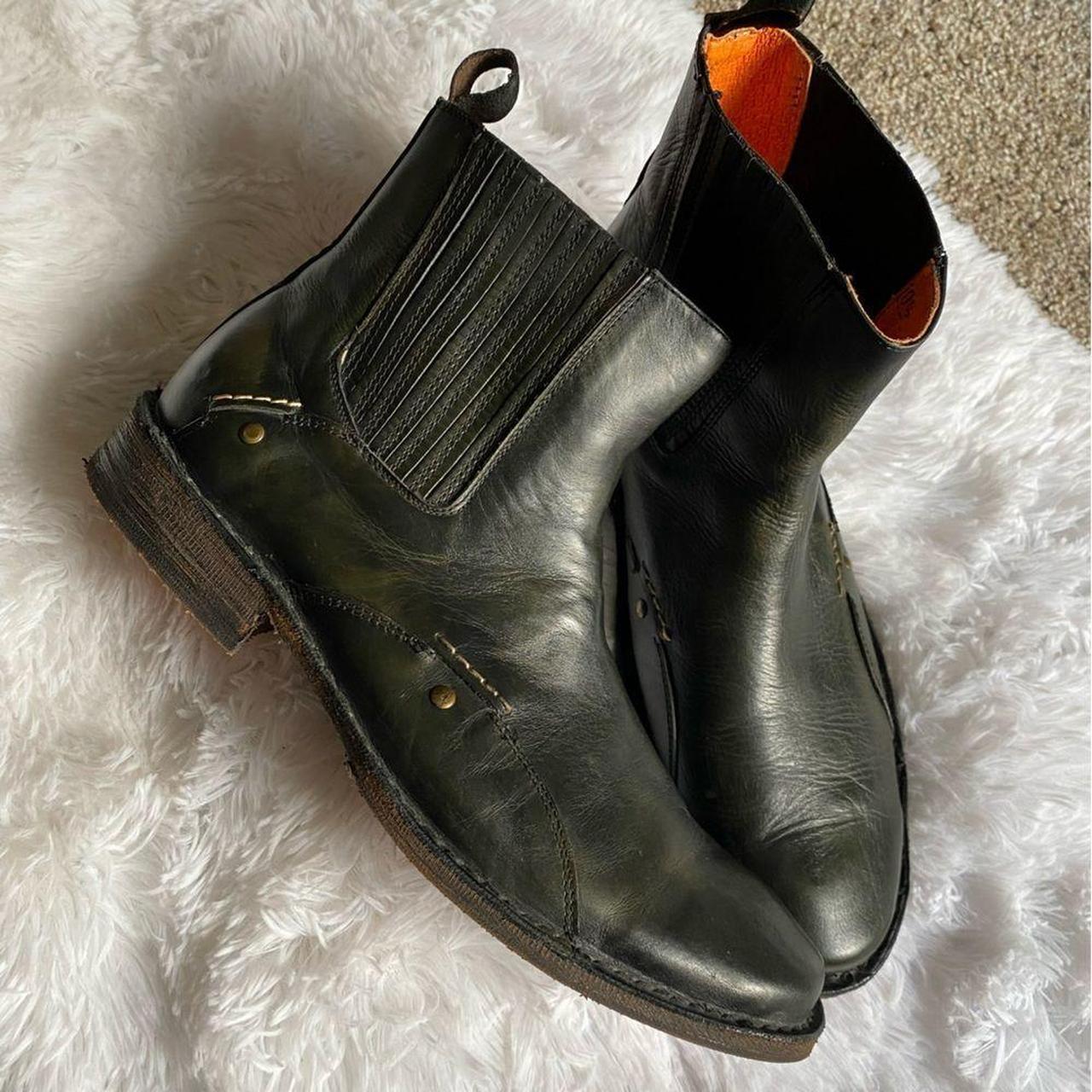 Bed Stu Boots Cobbler Edition Blackish Green Color Depop