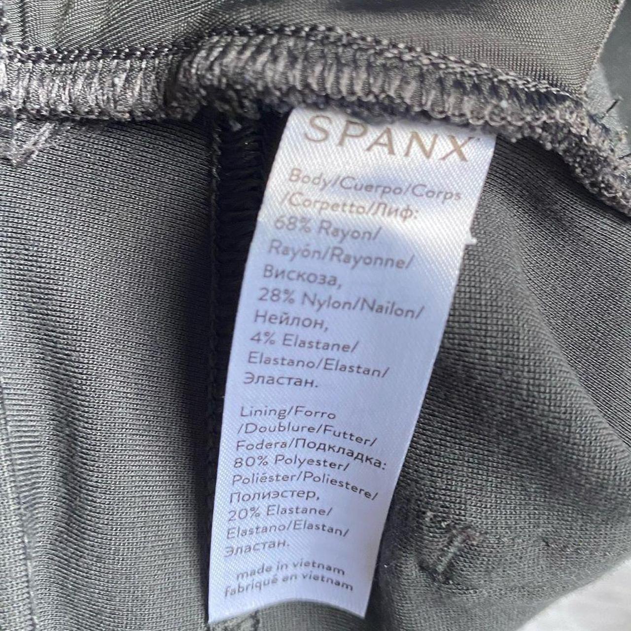 Spanx shapewear, light gray, comfortable, pull on - Depop