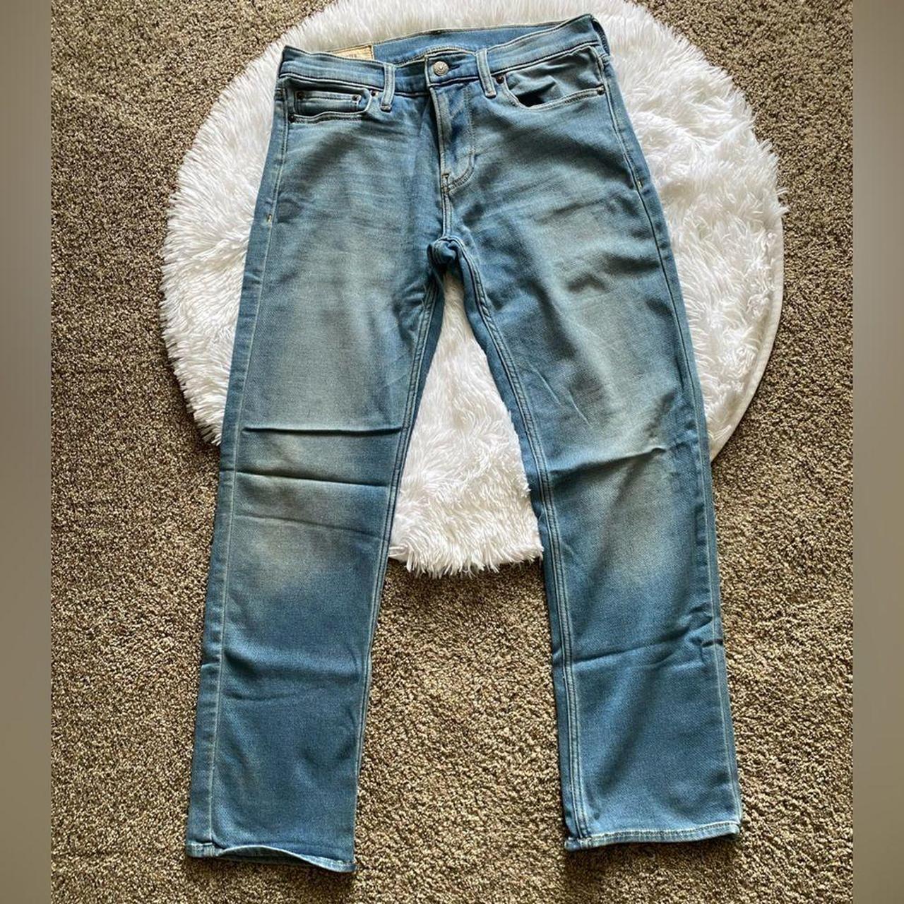 Hollister classic straight jeans online