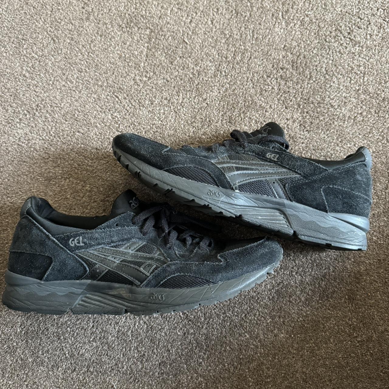 asics gel lyte 5 size uk 11 all black any questions. Depop