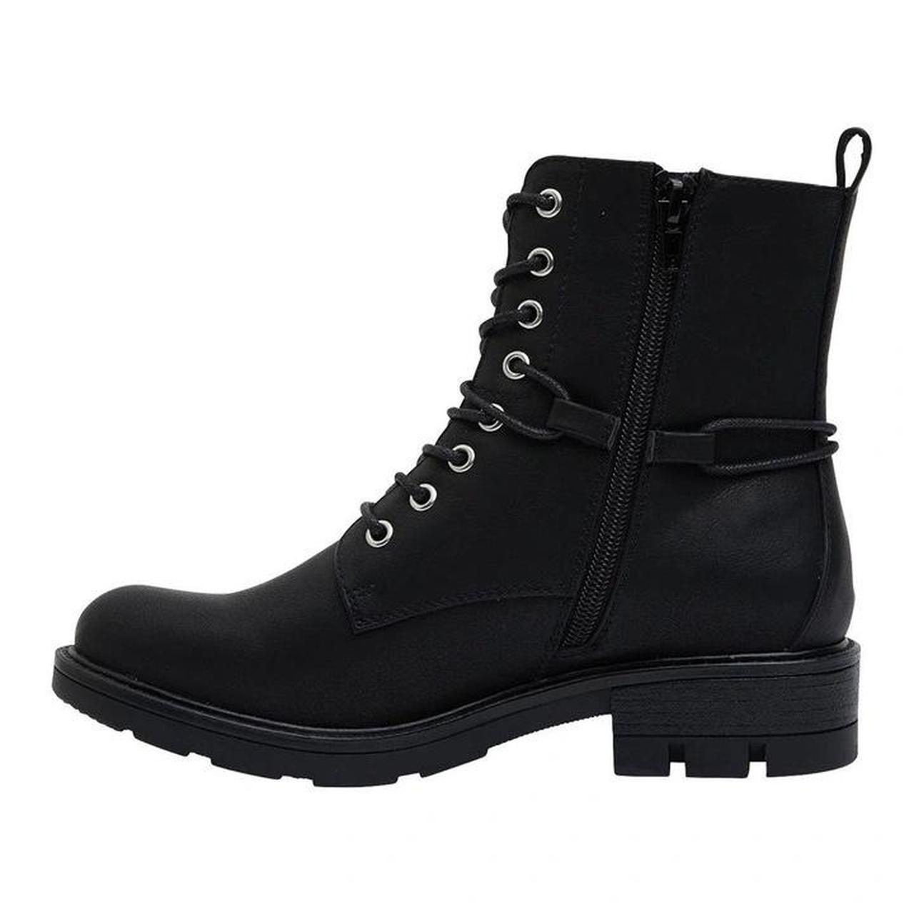 Ravella “Nara” black combat/biker boots. Brand new,... Depop