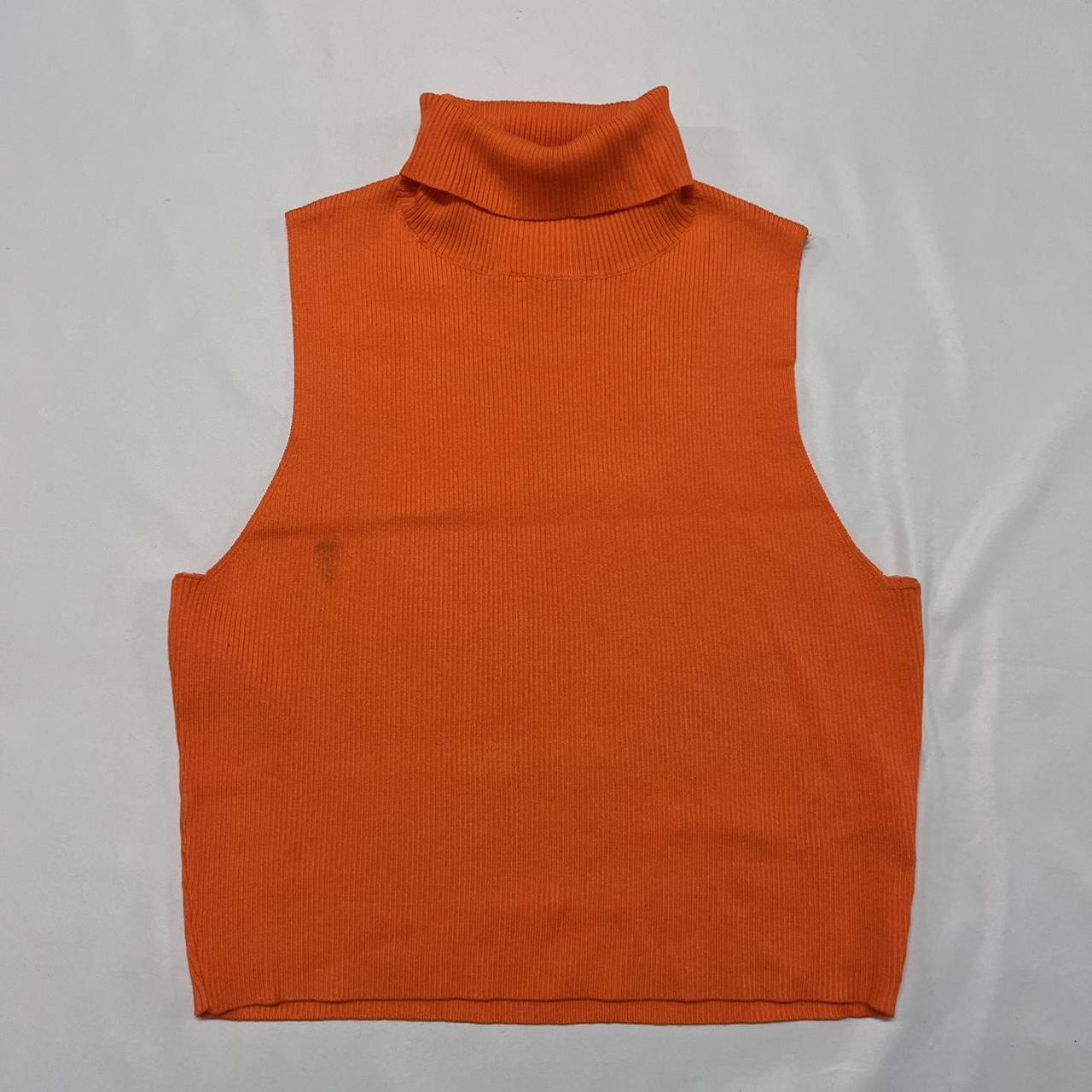 H&M Women's Orange Vests-tanks-camis | Depop