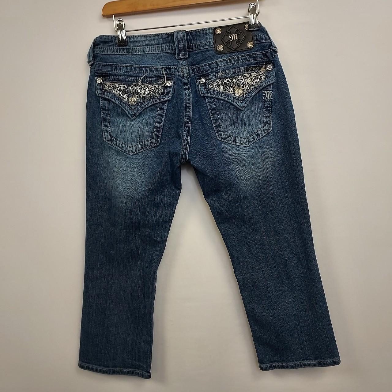 Vintage Y2K Blue Denim Miss Me Jeans... - Depop