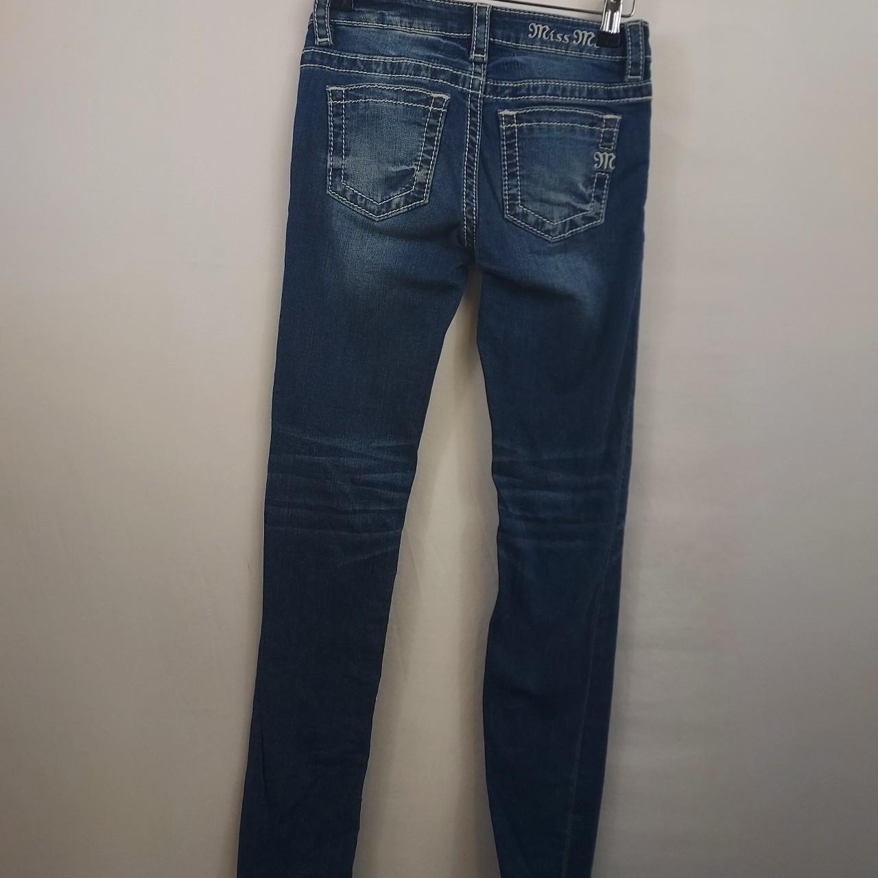 Kids vintage Y2K Blue Denim Miss Me Jeans Girls... - Depop