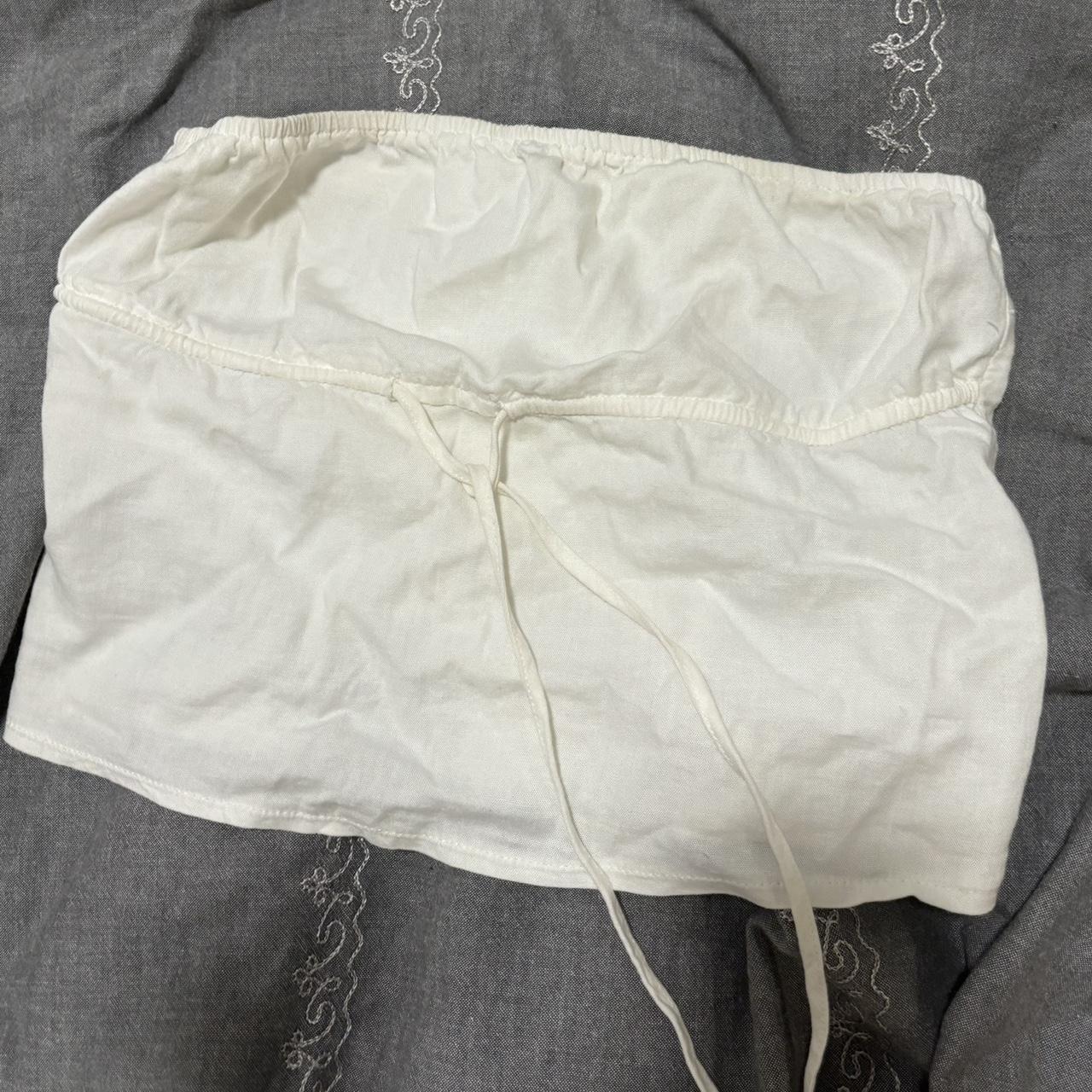 John Galt/ Brandy Melville strapless Kinsley top... Depop