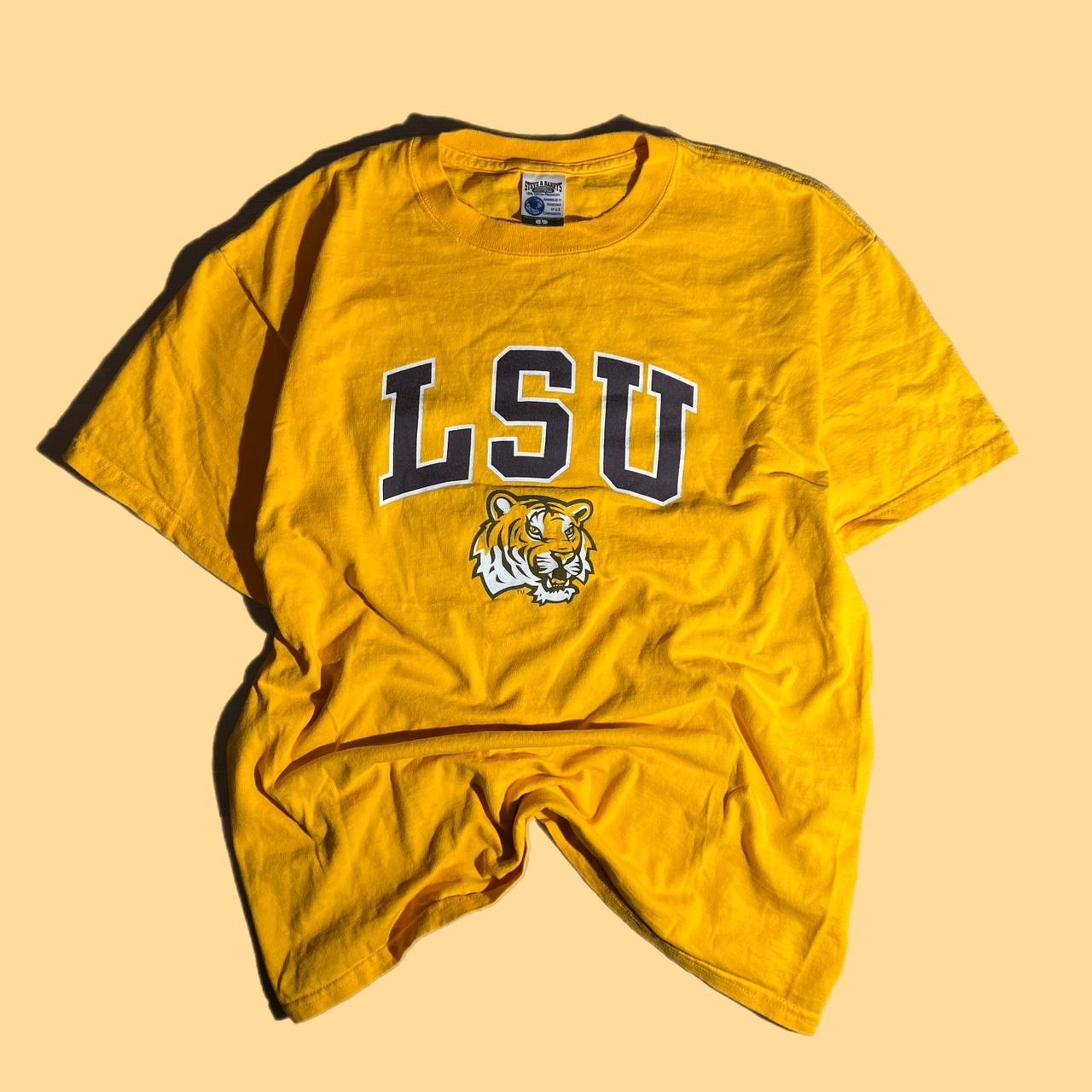 Prefer to hate the LSU tigers T-shirt This item is - Depop