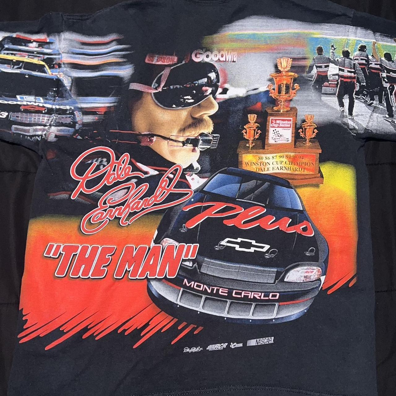 Chase Authentic Dale Earnhardt front and back tee Depop