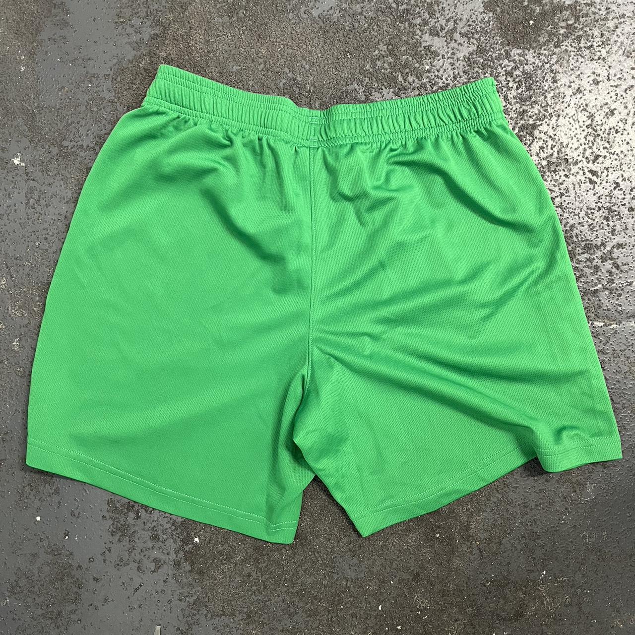 men’s Umbro pink soccer shorts only worn a few... - Depop