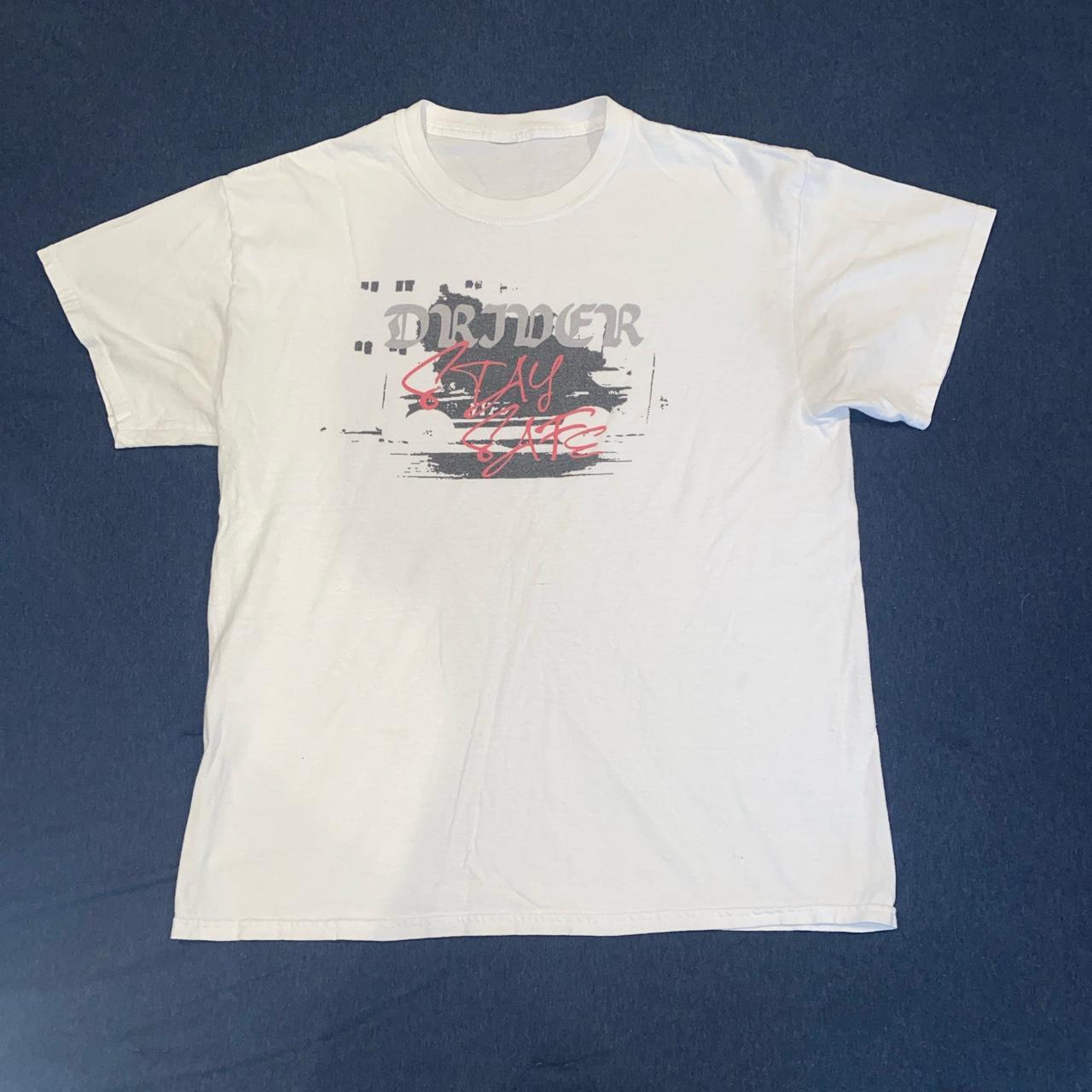 super rare “driver stay safe” t-shirt from... - Depop