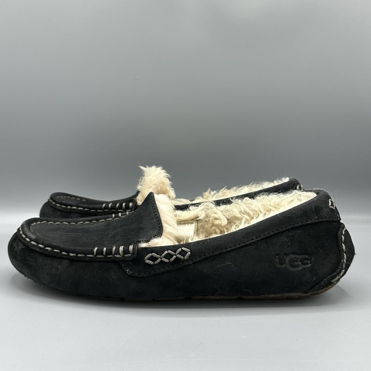 Ansley black ugg slippers hot sale