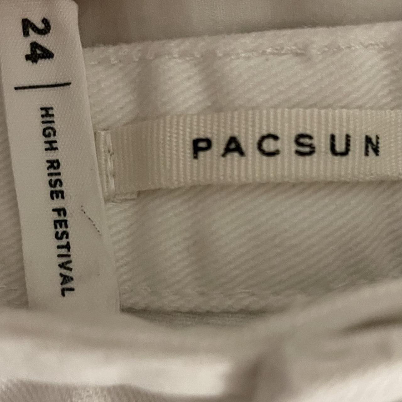 PacSun Women's White Shorts (3)
