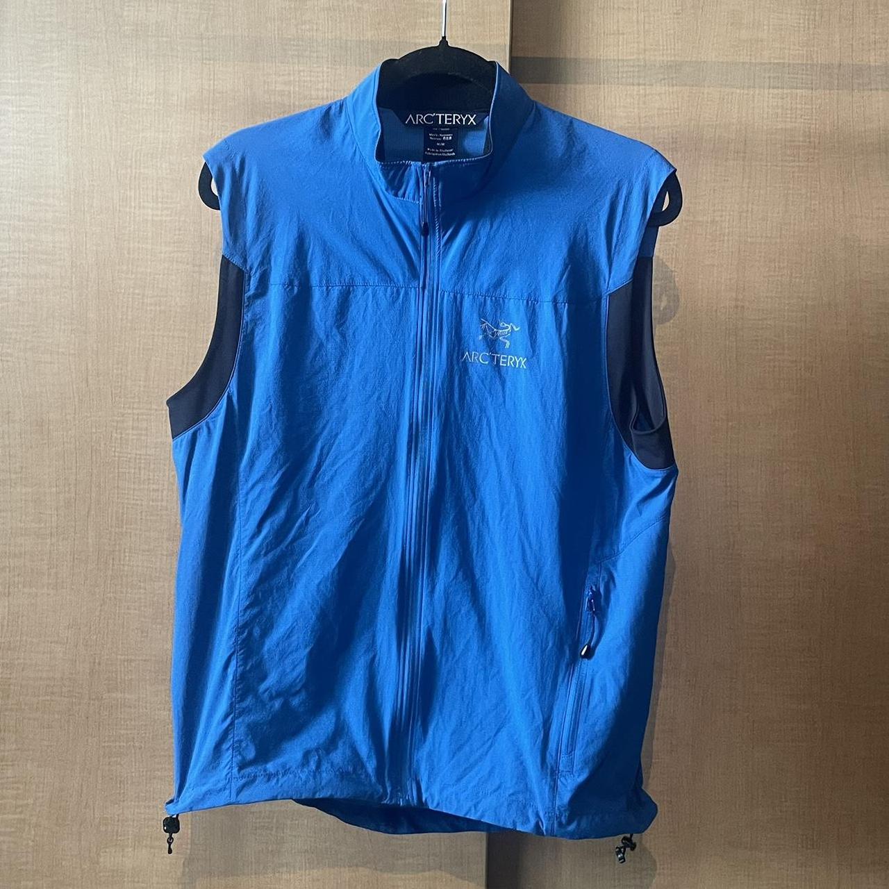 Men S Blue Gilet Depop