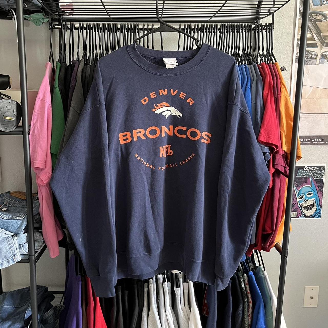 90s Denver Broncos NFL Sweatshirt - Men's XL