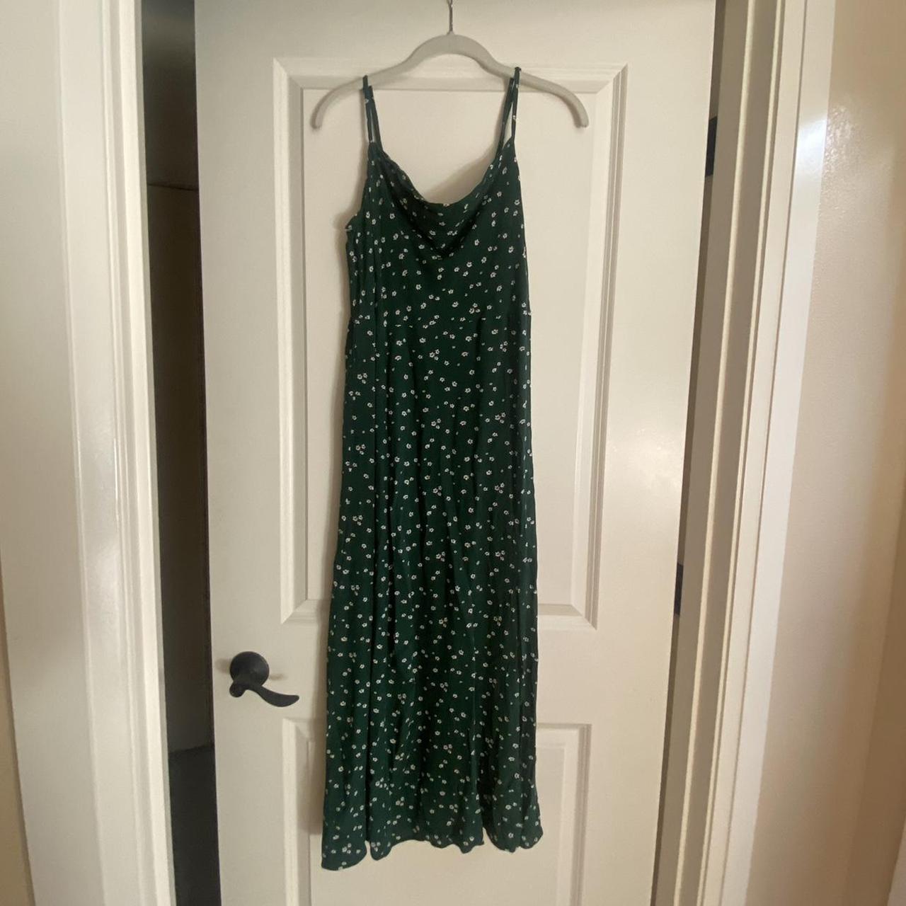 american eagle midi dress with a slit! i... Depop