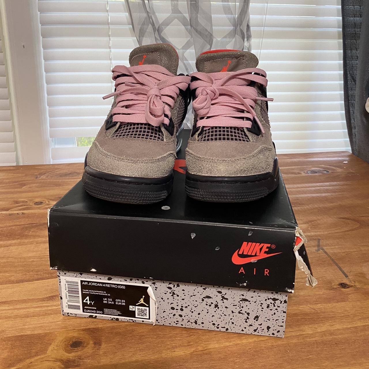 “Taupe Haze” Jordan Retro GS, Size 4Y Worn,