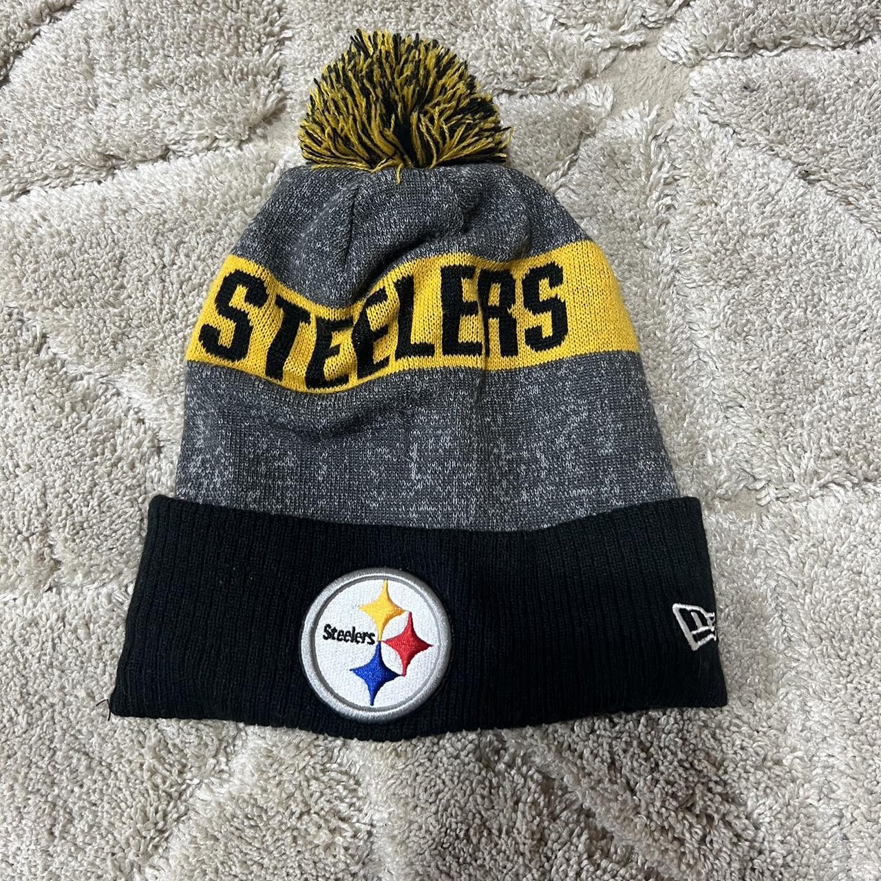 NEW ERA Pittsburgh Steelers NFL Sideline Knit Beanie - Depop