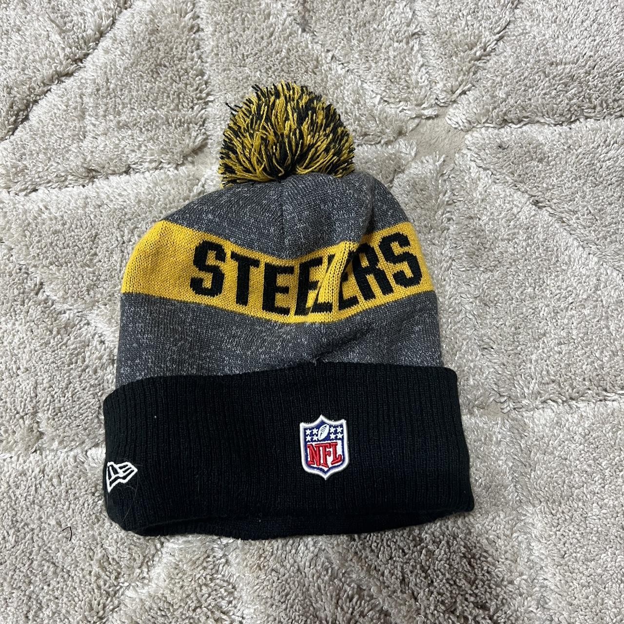 NEW ERA Pittsburgh Steelers NFL Sideline Knit Beanie - Depop