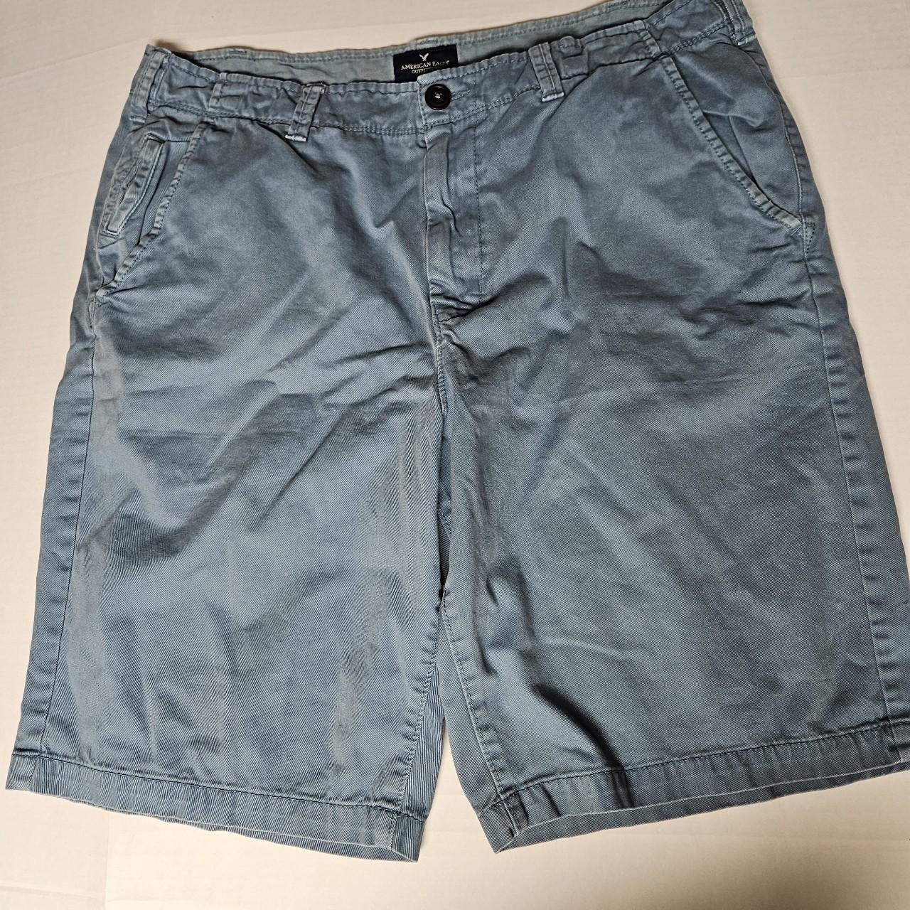 American Eagle mens blue shorts size 38. Waist... - Depop