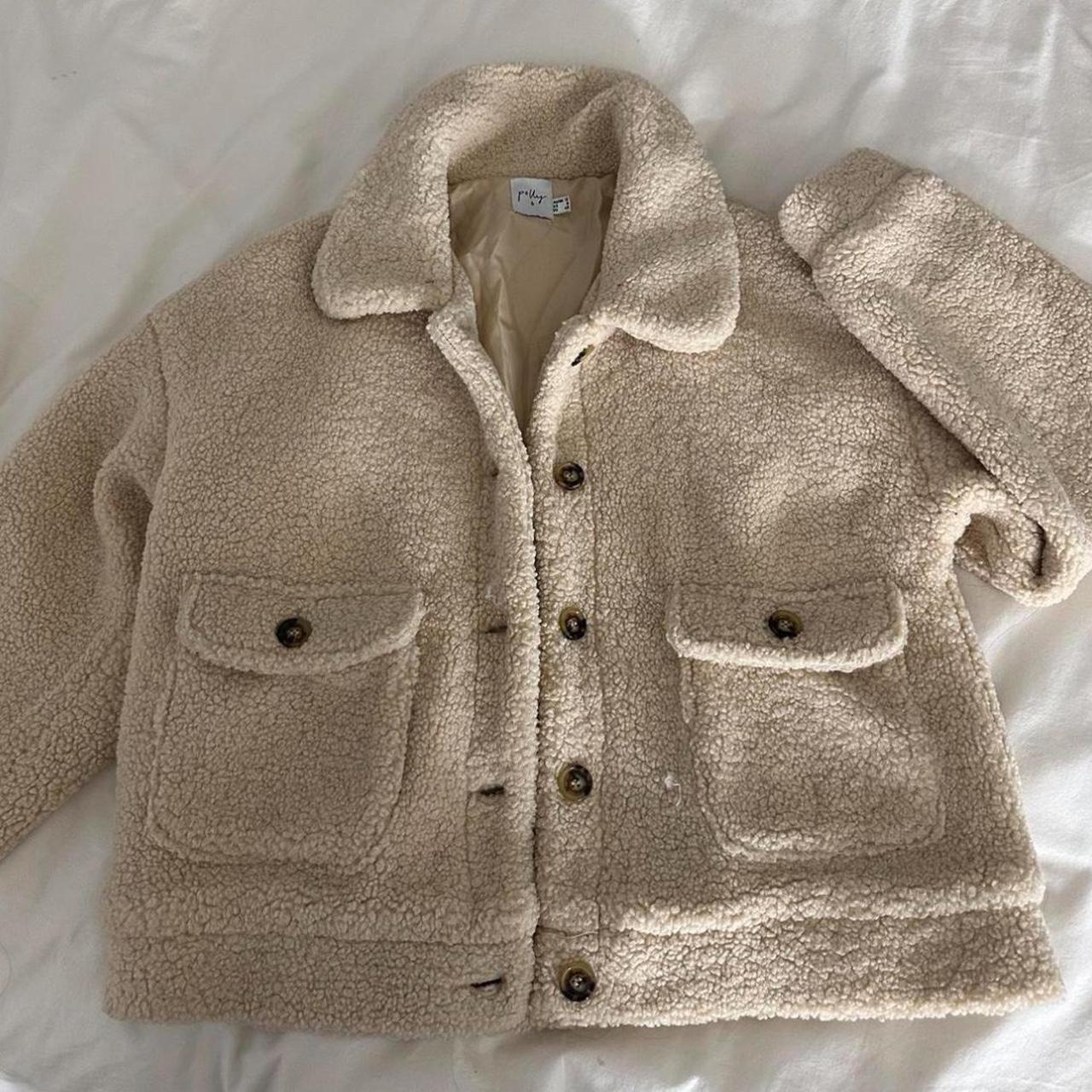 Princess Polly Women's Sherpa Cream/Tan – Princess polly