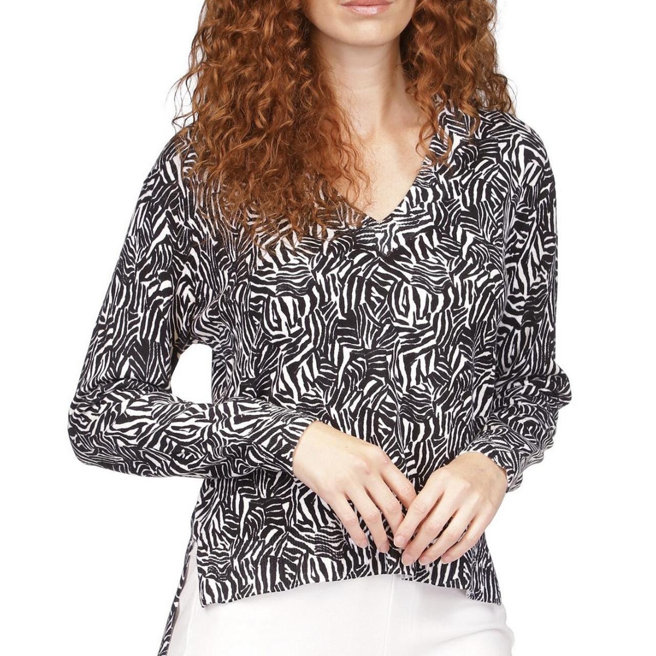 Michael kors deals animal print blouse