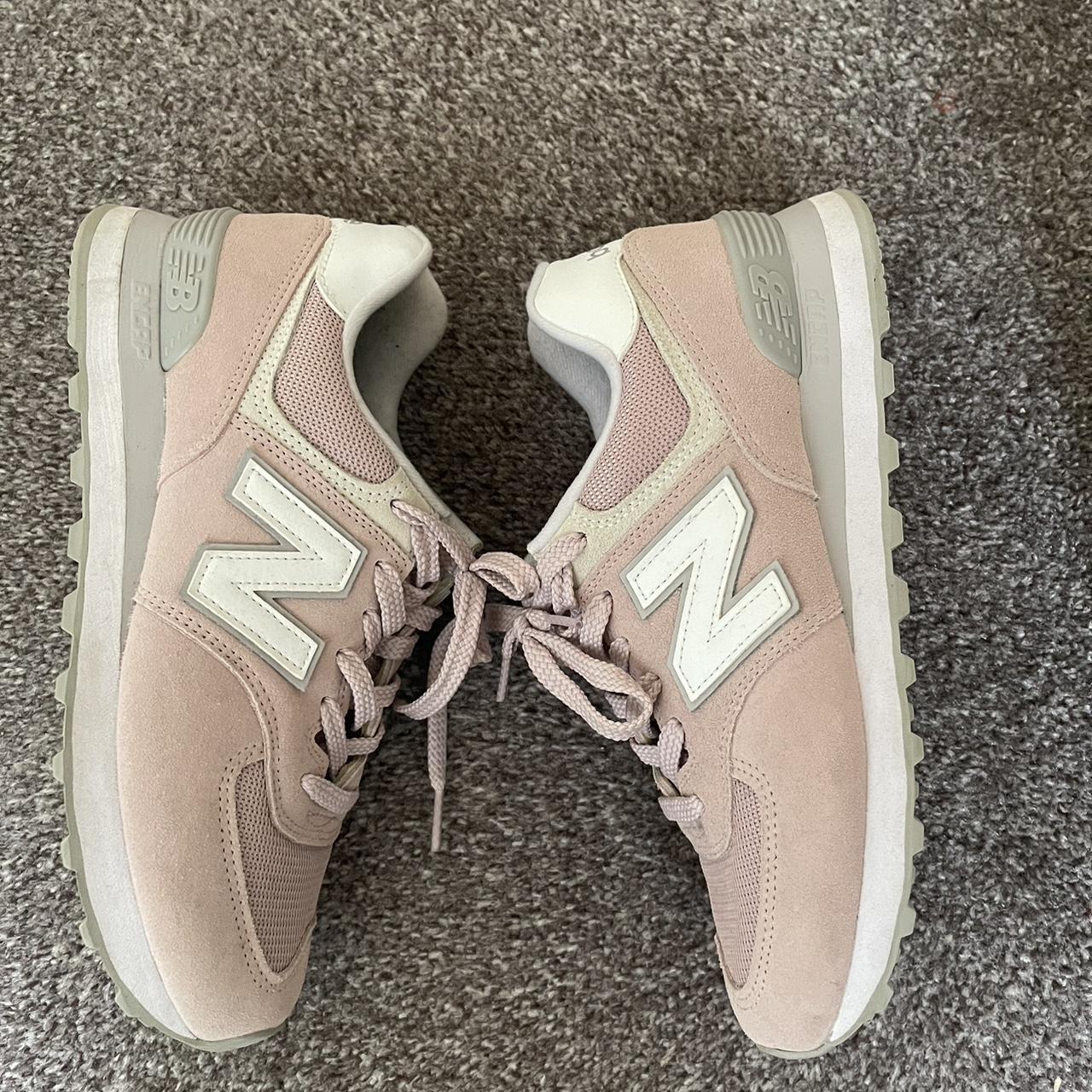 new balance 574 oyster pink