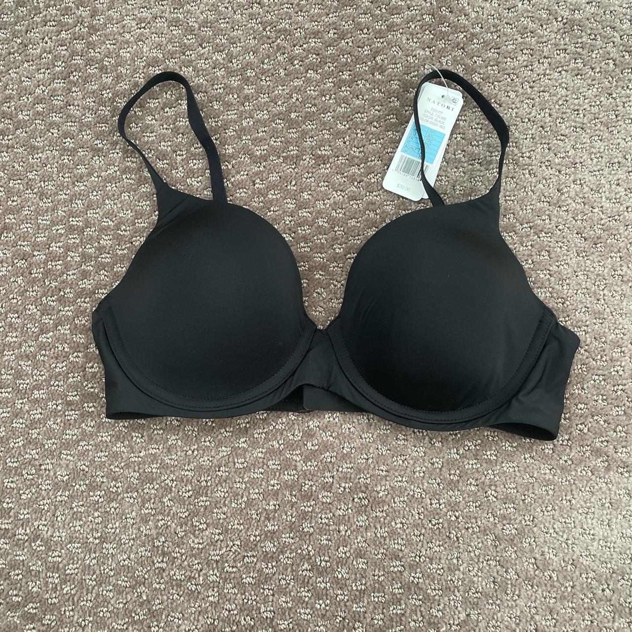 Natori Women's Black Bra | Depop