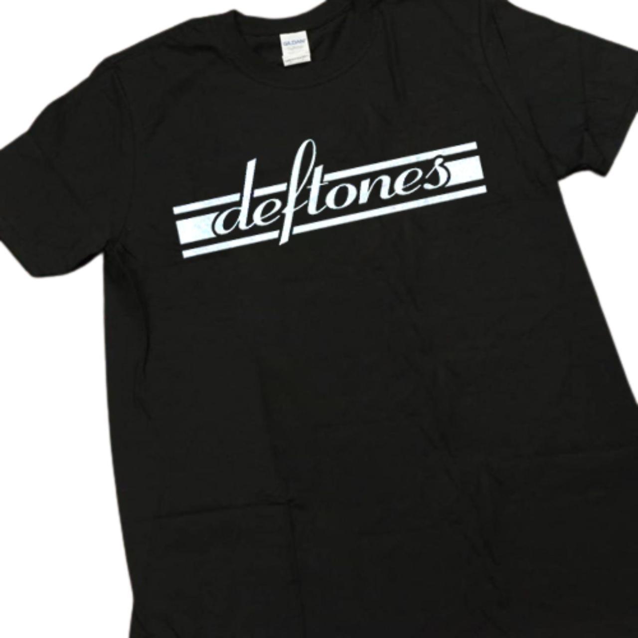 Men S Gildan T Shirt Deftones Logo Rock Band Depop