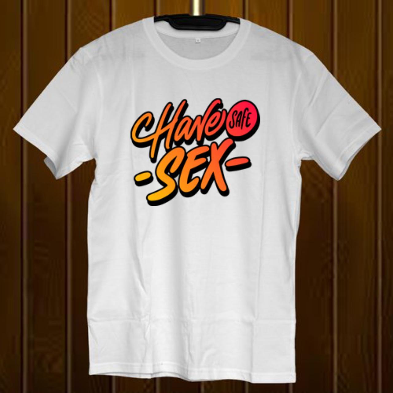 Safe Sex New Design Art Gildan Heavy Cotton Depop 1911