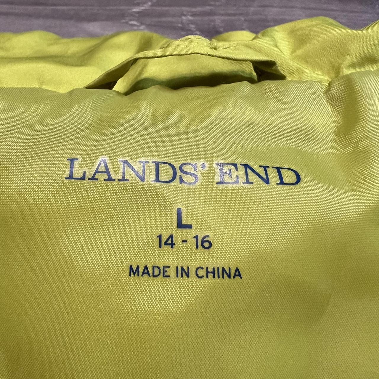 L.L. Bean Women’s Down Filled Bright Yellow/Green... Depop