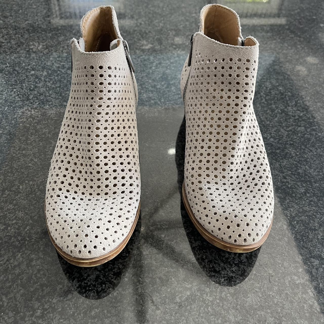 Brielley perforated bootie hotsell