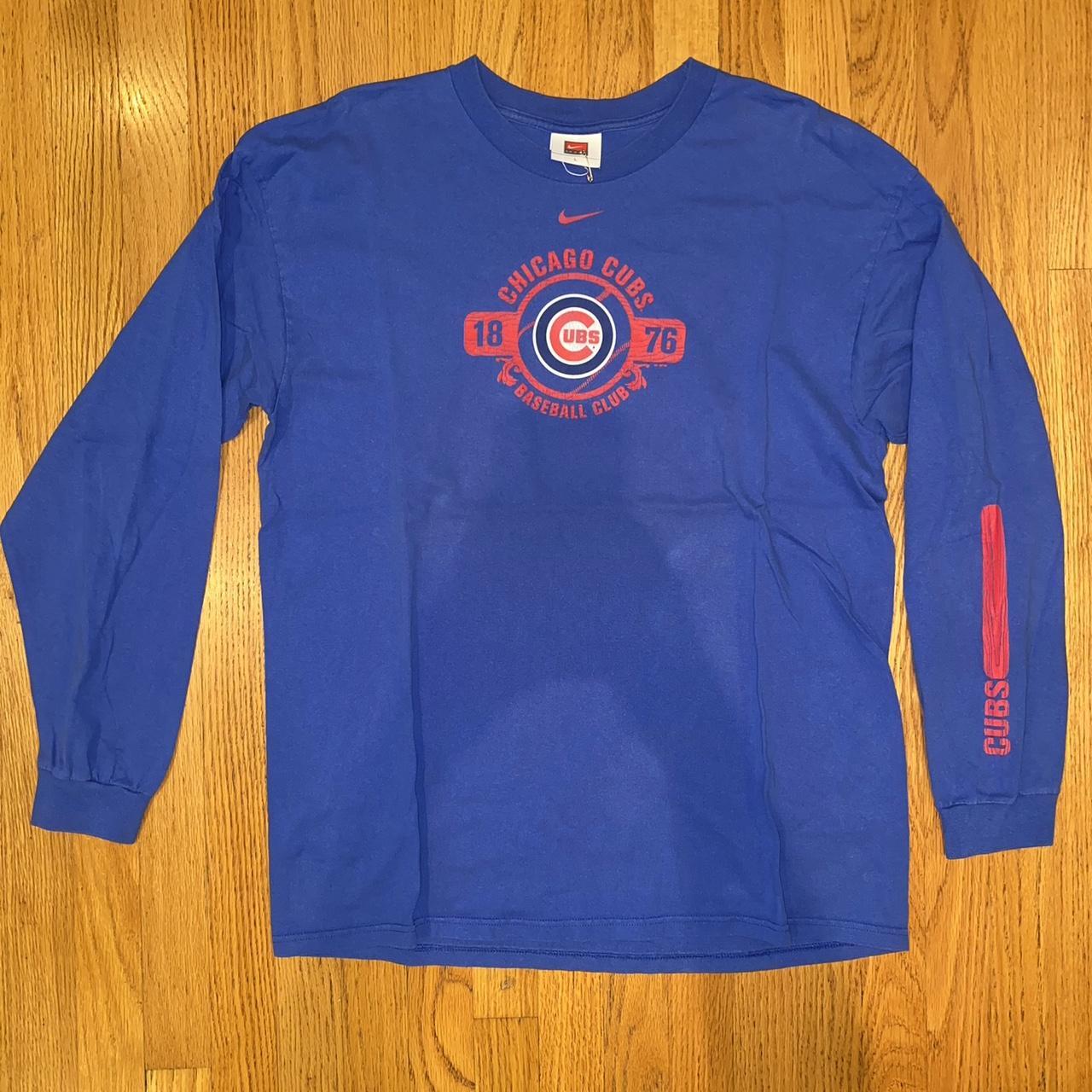 Y2K Vintage Chicago Cubs Nike - Depop