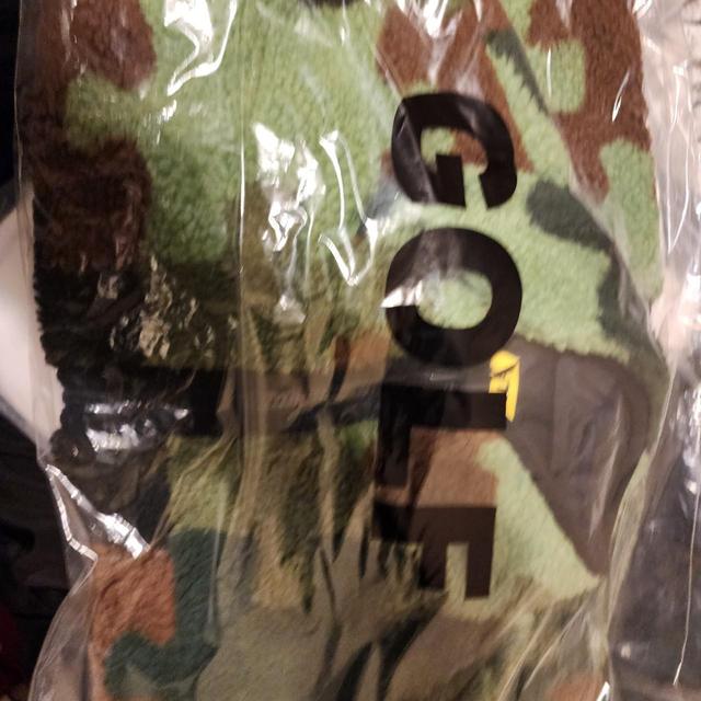 Golf Wang Puzzle Camo Reversible Fleece Jacket Size... - Depop