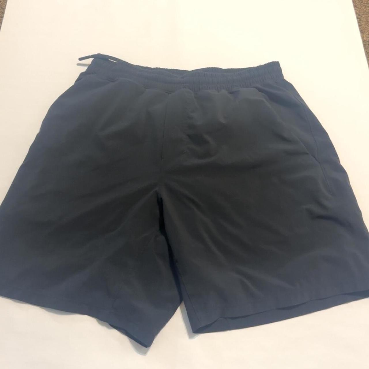 lululemon 7in inseam shorts black - Depop